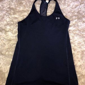 dark blue under armour tank